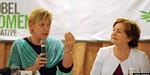 ノーベル平和賞の女性５人が橋下発言を 「最も強い言葉で非難する」声明