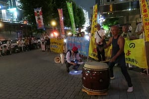 東京電力本店合同抗議