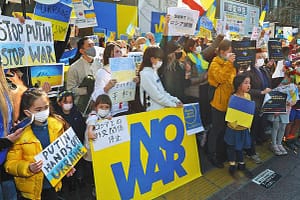 2022.3.26 ロシアのウクライナ侵攻に抗議するデモ東京・渋谷