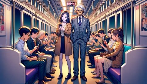 電車内での予期せぬ教訓：異文化理解と女性への声援が示した日本社会の可能性