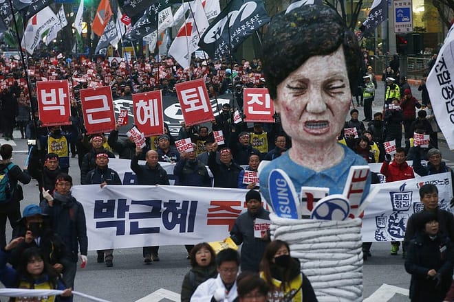 韓国民主キャンドル革命
